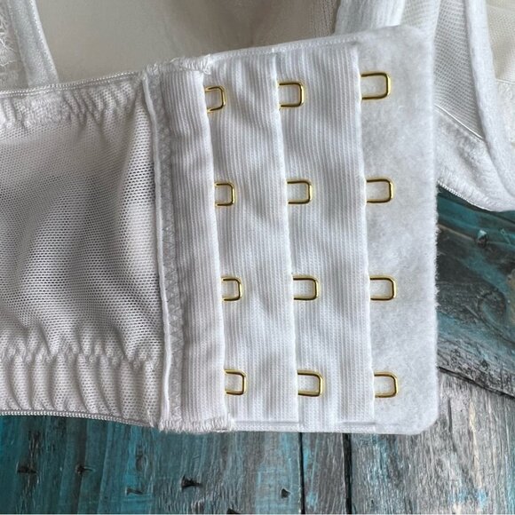 ADDITION Elle Ashley Graham Lace Thin  Micro Fiber Showstopper Bra Size 42DD​ - Picture 7 of 13